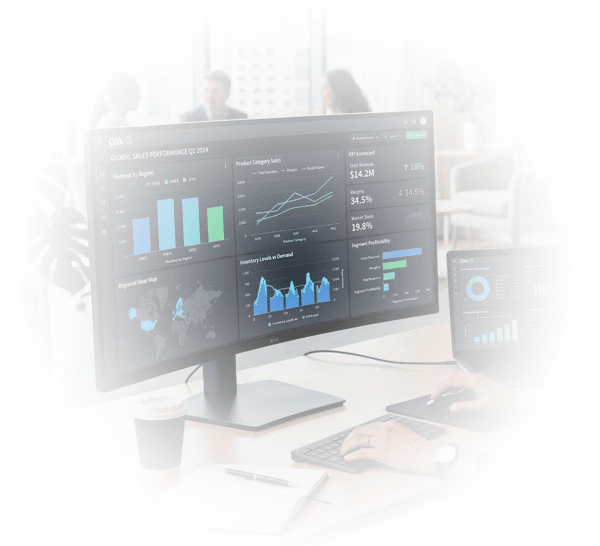 Analítica de Datos Empresarial Qlik Cloud Analytics