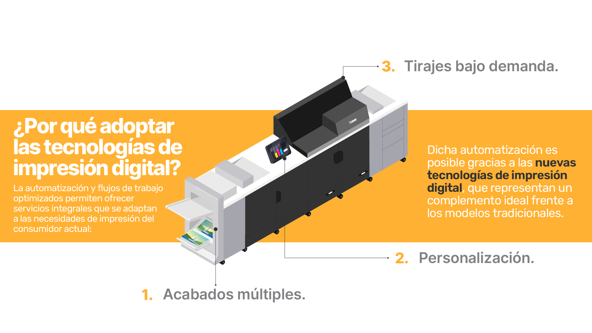 Impresión de producción 